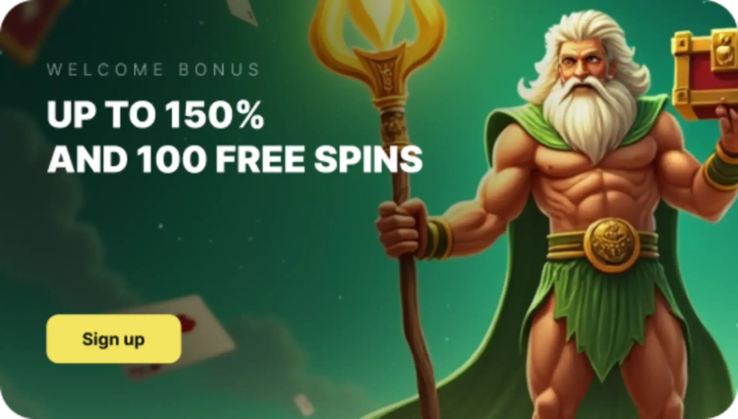 Poseidon Welcome Bonus